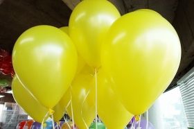 doğum günü sarı balon