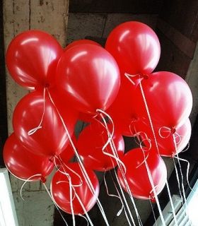 kırmızı lateks balon