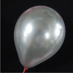 metalik gümüş balon