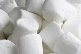 beyaz silindir marshmallow