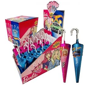Barbie & Hot Wheels Şemsiye Çikolata 4 adet